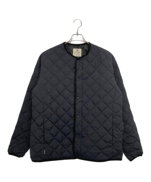 Snow peak（スノーピーク）Snow peak (スノーピーク) Recycled Ny Ripstop Down Cardigan ブラック サイズ:Lの古着・服飾アイテム