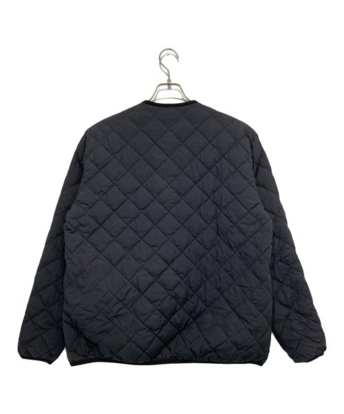 Snow peak（スノーピーク）Snow peak (スノーピーク) Recycled Ny Ripstop Down Cardigan ブラック サイズ:Lの古着・服飾アイテム