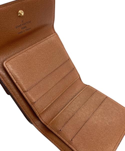 LOUIS VUITTON（ルイ ヴィトン）LOUIS VUITTON (ルイ ヴィトン) ポルトモネ・ビエ カルトクレディ モノグラム 3つ折り財布 ブラウンの古着・服飾アイテム