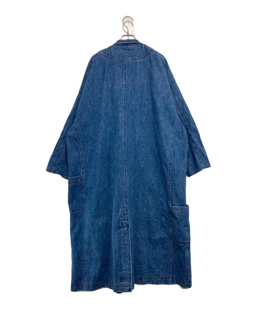 BONUM（ボナム）BONUM (ボナム) オーバーサイズデニムコート インディゴ サイズ:FREEの古着・服飾アイテム