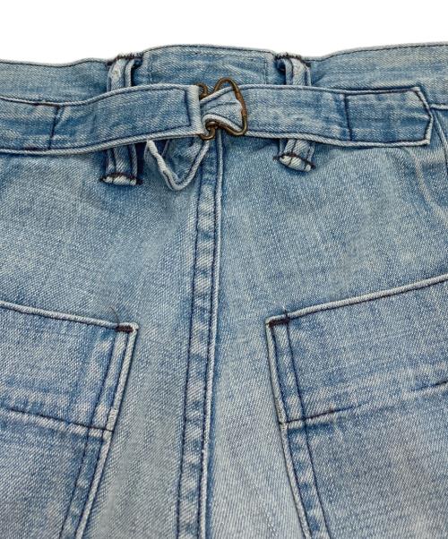RRL（ダブルアールエル）RRL (ダブルアールエル) ダメージ加工フレアデニムパンツ インディゴ サイズ:63.5　（W25)の古着・服飾アイテム