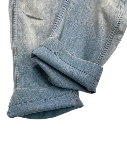 RRL（ダブルアールエル）RRL (ダブルアールエル) ダメージ加工フレアデニムパンツ インディゴ サイズ:63.5　（W25)の古着・服飾アイテム