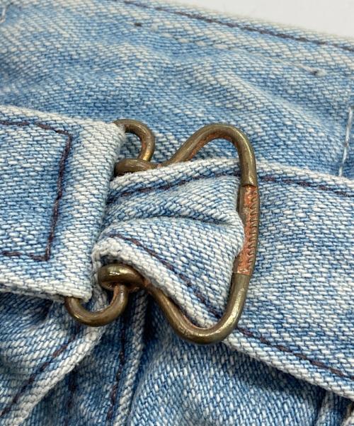 RRL（ダブルアールエル）RRL (ダブルアールエル) ダメージ加工フレアデニムパンツ インディゴ サイズ:63.5　（W25)の古着・服飾アイテム