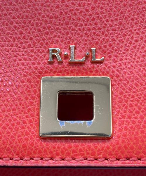 LAUREN RALPH LAUREN（ローレン ラルフ ローレン）LAUREN RALPH LAUREN (ローレン ラルフ ローレン) ショルダーバッグ オレンジの古着・服飾アイテム