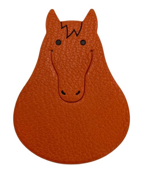 HERMES（エルメス）HERMES (エルメス) ブックマーク オレンジの古着・服飾アイテム