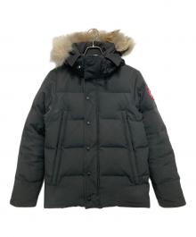 CANADA GOOSE（カナダグース）の古着「ウィンダムパーカ」｜ブラック