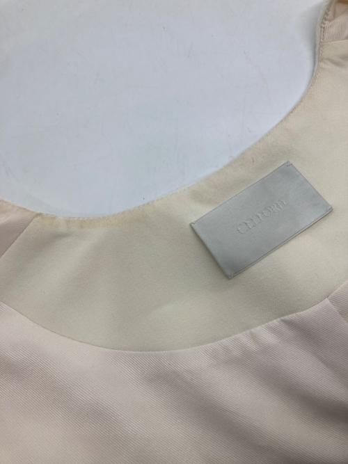 CELFORD（セルフォード）CELFORD (セルフォード) 裾ファーロングジレ ホワイト サイズ:Fの古着・服飾アイテム