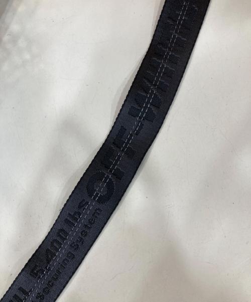 OFFWHITE（オフホワイト）OFFWHITE (オフホワイト) BINDER CLIP PVC ブラックの古着・服飾アイテム