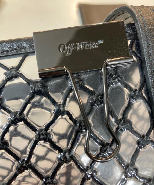 OFFWHITE（オフホワイト）OFFWHITE (オフホワイト) BINDER CLIP PVC ブラックの古着・服飾アイテム