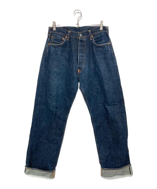EVISU（エヴィス）EVISU (エヴィス) PLAY BOY (プレイボーイ) Lot.2001 No.2 デニムパンツ インディゴ サイズ:W34の古着・服飾アイテム