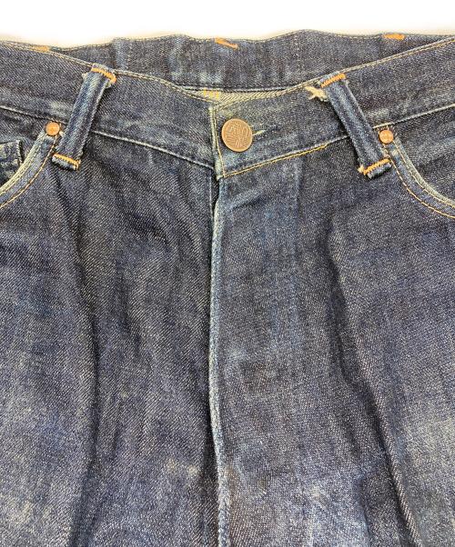 EVISU（エヴィス）EVISU (エヴィス) YAMANE (ヤマネ) Lot.1947 シンチバックデニムパンツ インディゴ サイズ:W34の古着・服飾アイテム