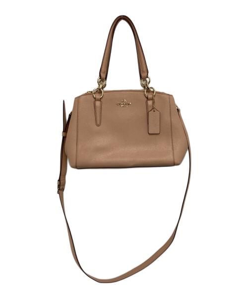 COACH（コーチ）COACH (コーチ) ミニ クリスティー キャリーオール ピンクの古着・服飾アイテム