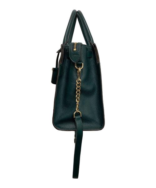 MICHAEL KORS（マイケルコース）MICHAEL KORS (マイケルコース) NOUVEAU HAMILTON 2WAYバッグ グリーンの古着・服飾アイテム