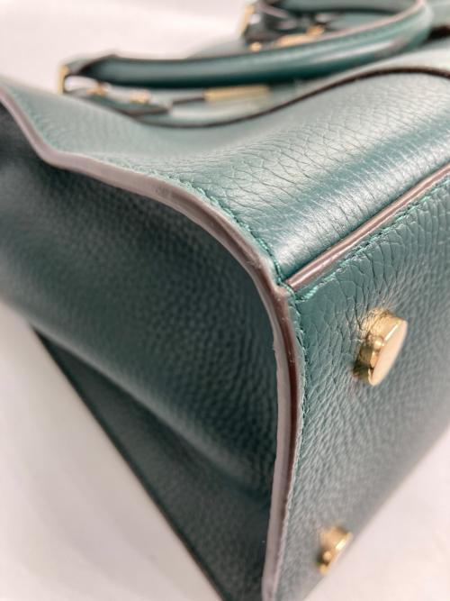 MICHAEL KORS（マイケルコース）MICHAEL KORS (マイケルコース) NOUVEAU HAMILTON 2WAYバッグ グリーンの古着・服飾アイテム