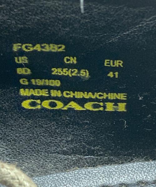 COACH（コーチ）COACH (コーチ) コンフォートレースアップシューズ グレー サイズ:US　8Dの古着・服飾アイテム