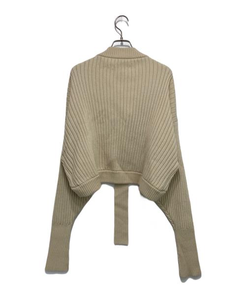 HYKE（ハイク）HYKE (ハイク) GANSEY SWEATER BORERO ベージュ サイズ:SIZE 1の古着・服飾アイテム