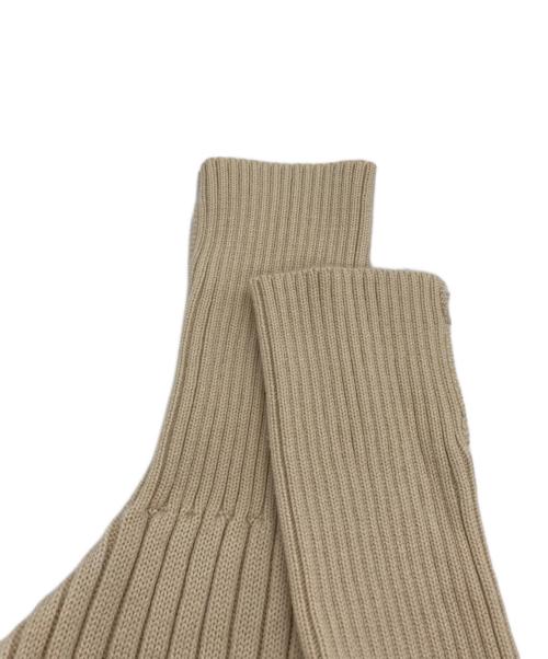 HYKE（ハイク）HYKE (ハイク) GANSEY SWEATER BORERO ベージュ サイズ:SIZE 1の古着・服飾アイテム