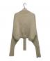HYKE (ハイク) GANSEY SWEATER BORERO ベージュ サイズ:SIZE 1：10000円