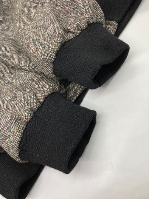J.PRESS（ジェイプレス）J.PRESS (ジェイプレス) 70-80ｓ ツイードジップアップブルゾン グレー×ブラック サイズ:Lの古着・服飾アイテム