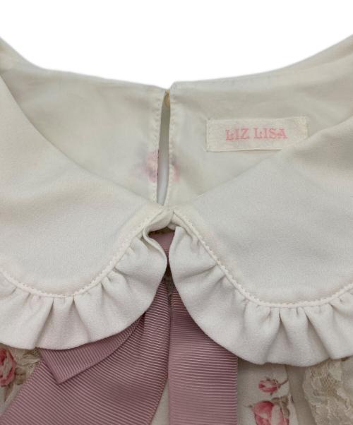 LIZ LISA（リズリサ）LIZ LISA (リズリサ) AnniversaryCake柄ワンピース ホワイト×ピンクの古着・服飾アイテム