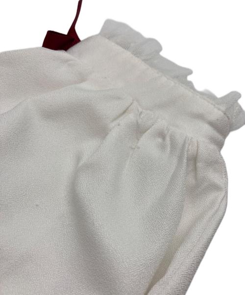 LIZ LISA（リズリサ）LIZ LISA (リズリサ) SewingBear柄ワンピース ピンク×ホワイト×レッドの古着・服飾アイテム