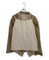 et.UNIVER (エトユニベール) 989 Pleats skirt sheer jk set up ベージュ サイズ:L 未使用品：7000円