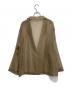 中古・古着 et.UNIVER (エトユニベール) 989 Pleats skirt sheer jk set up ベージュ サイズ:L 未使用品：7000円