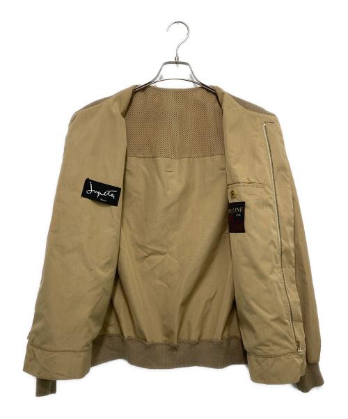 jupiter Paris（ジュピターパリ）jupiter Paris (ジュピターパリ) ブルゾン ベージュ サイズ:表記なしの古着・服飾アイテム