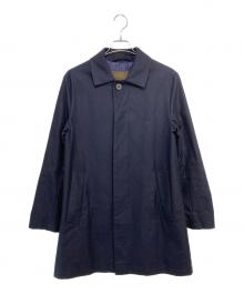 MACKINTOSH（マッキントッシュ）の古着「ウールステンカラーコート」｜ネイビー