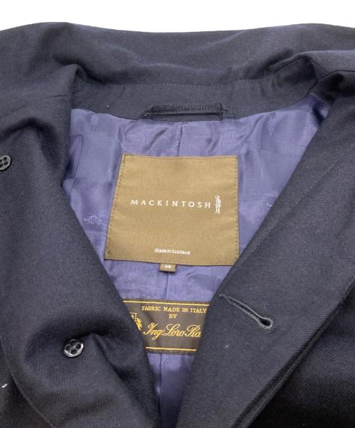 MACKINTOSH（マッキントッシュ）MACKINTOSH (マッキントッシュ) ウールステンカラーコート ネイビー サイズ:38の古着・服飾アイテム