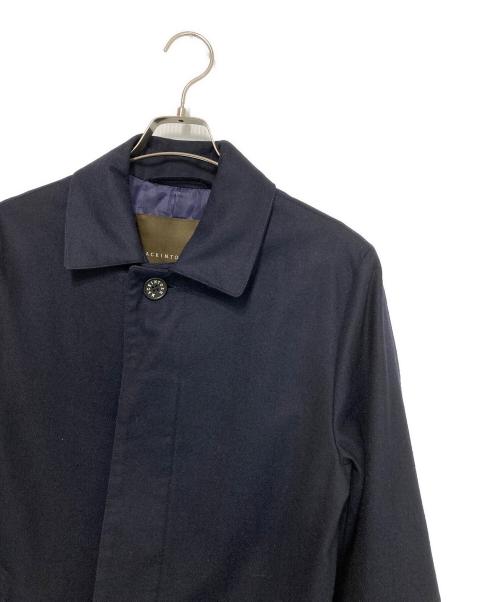 MACKINTOSH（マッキントッシュ）MACKINTOSH (マッキントッシュ) ウールステンカラーコート ネイビー サイズ:38の古着・服飾アイテム