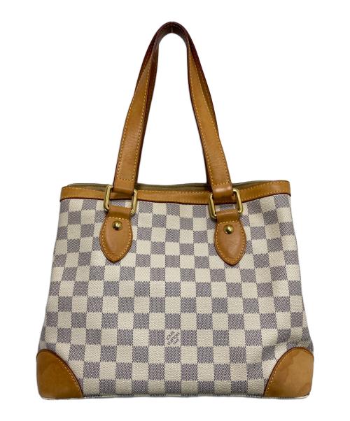 LOUIS VUITTON（ルイ ヴィトン）LOUIS VUITTON (ルイ ヴィトン) ダミエ・アズール ハムステッドPM アイボリー×ブラウンの古着・服飾アイテム