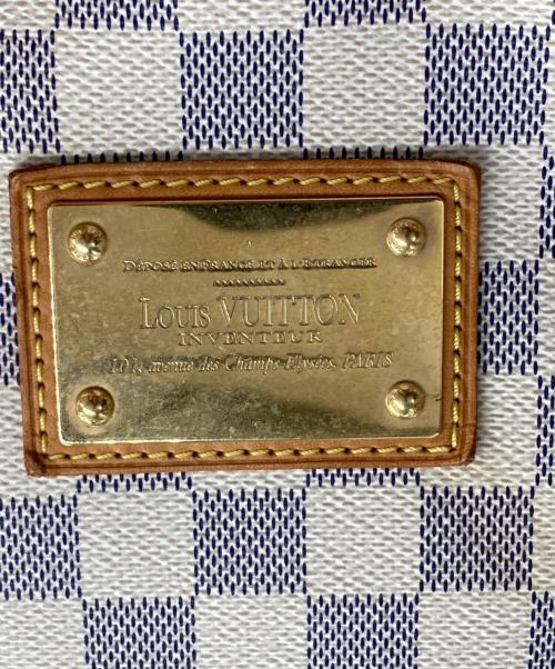 LOUIS VUITTON（ルイ ヴィトン）LOUIS VUITTON (ルイ ヴィトン) ダミエ・アズール ハムステッドPM アイボリー×ブラウンの古着・服飾アイテム