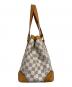 LOUIS VUITTON (ルイ ヴィトン) ダミエ・アズール ハムステッドPM アイボリー×ブラウン：85000円