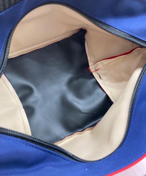 Herve Chapelier（エルベシャプリエ）Herve Chapelier (エルベシャプリエ) 901N ナイロン舟型トートS レッド×ネイビーの古着・服飾アイテム