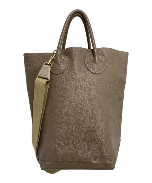 YOUNG & OLSEN The DRYGOODS STORE（ヤングアンドオルセン ザ ドライグッズストア）YOUNG & OLSEN The DRYGOODS STORE (ヤングアンドオルセン ザ ドライグッズストア) 2WAY トートバッグ ブラウンの古着・服飾アイテム