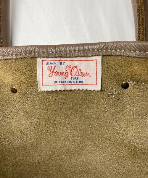 YOUNG & OLSEN The DRYGOODS STORE（ヤングアンドオルセン ザ ドライグッズストア）YOUNG & OLSEN The DRYGOODS STORE (ヤングアンドオルセン ザ ドライグッズストア) 2WAY トートバッグ ブラウンの古着・服飾アイテム