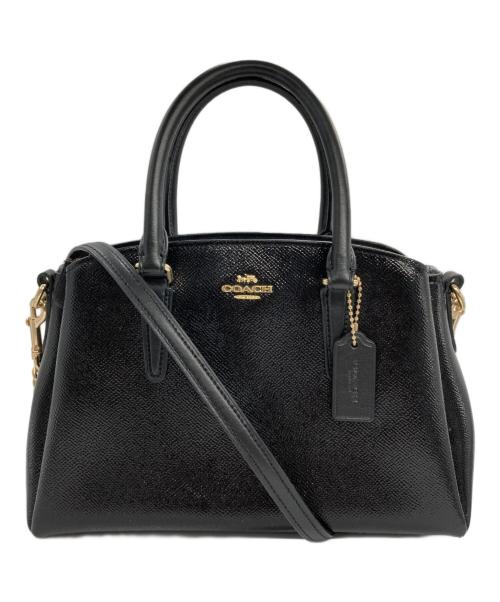 COACH（コーチ）COACH (コーチ) 2WAYショルダーバッグ ブラックの古着・服飾アイテム