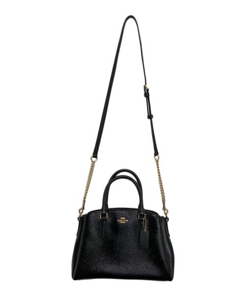 COACH（コーチ）COACH (コーチ) 2WAYショルダーバッグ ブラックの古着・服飾アイテム