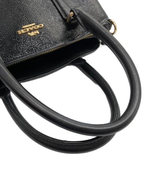 COACH（コーチ）COACH (コーチ) 2WAYショルダーバッグ ブラックの古着・服飾アイテム