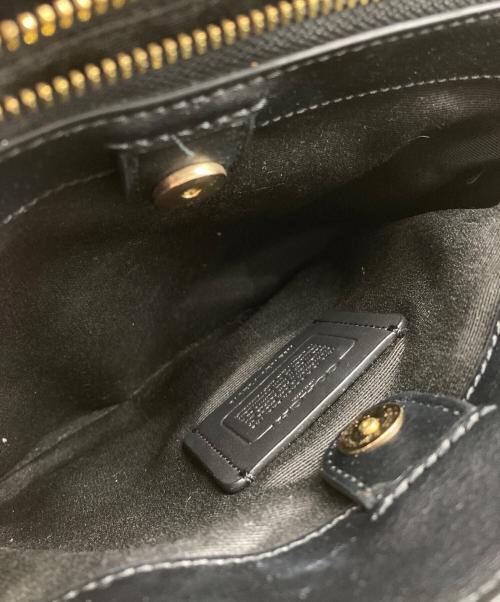 COACH（コーチ）COACH (コーチ) 2WAYショルダーバッグ ブラックの古着・服飾アイテム