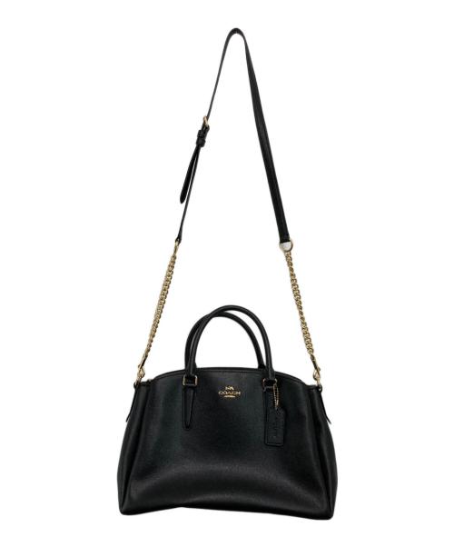 COACH（コーチ）COACH (コーチ) 2WAYバッグ ブラックの古着・服飾アイテム