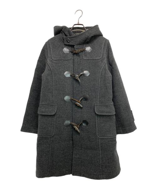 BURBERRY LONDON（バーバリーロンドン）BURBERRY LONDON (バーバリーロンドン) 裏地ノバチェック ダッフルコート グレー サイズ:150Aの古着・服飾アイテム