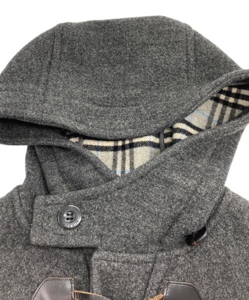 BURBERRY LONDON（バーバリーロンドン）BURBERRY LONDON (バーバリーロンドン) 裏地ノバチェック ダッフルコート グレー サイズ:150Aの古着・服飾アイテム
