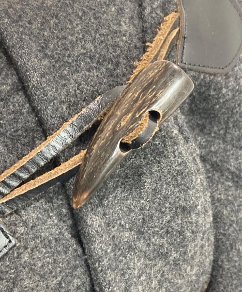 BURBERRY LONDON（バーバリーロンドン）BURBERRY LONDON (バーバリーロンドン) 裏地ノバチェック ダッフルコート グレー サイズ:150Aの古着・服飾アイテム