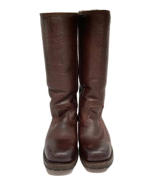 FRYE（フライ）FRYE (フライ) 裏ボア ロングレザーブーツ ブラウン サイズ:6の古着・服飾アイテム