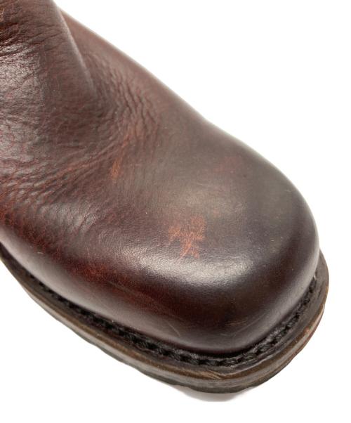 FRYE（フライ）FRYE (フライ) 裏ボア ロングレザーブーツ ブラウン サイズ:6の古着・服飾アイテム