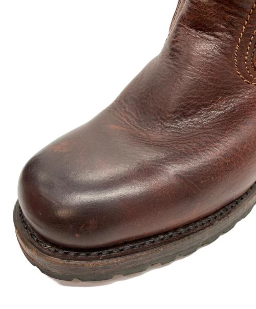 FRYE（フライ）FRYE (フライ) 裏ボア ロングレザーブーツ ブラウン サイズ:6の古着・服飾アイテム