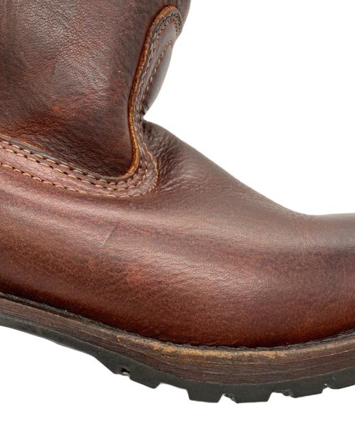 FRYE（フライ）FRYE (フライ) 裏ボア ロングレザーブーツ ブラウン サイズ:6の古着・服飾アイテム