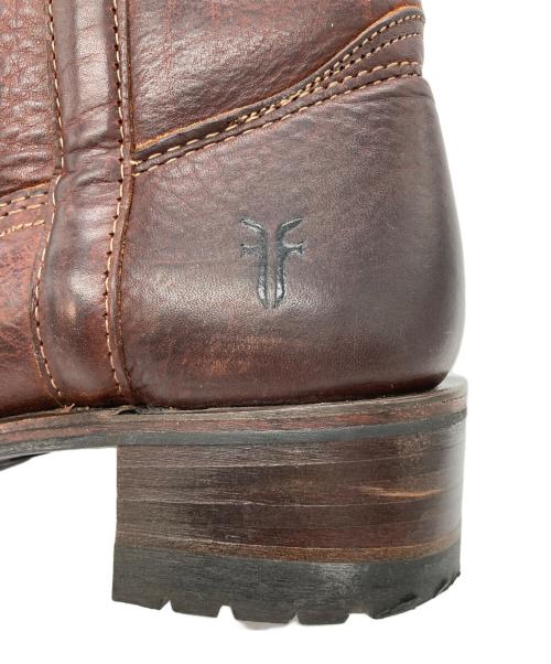 FRYE（フライ）FRYE (フライ) 裏ボア ロングレザーブーツ ブラウン サイズ:6の古着・服飾アイテム